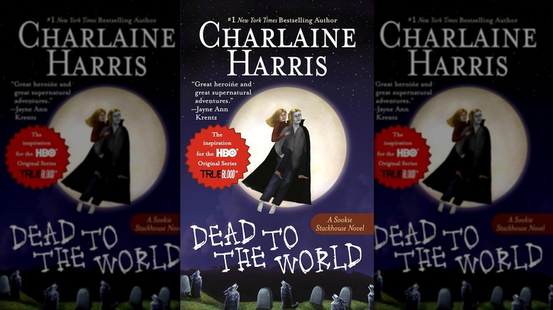 The cover of "Dead to the World" by Charlaine Harris