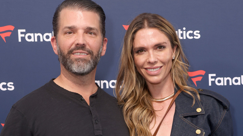 Bettina Anderson and Don Trump Jr. at an event together