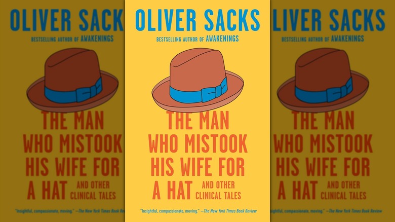 The cover of "The Wife Who Mistook His Wife for a Hat" by Oliver Sacks