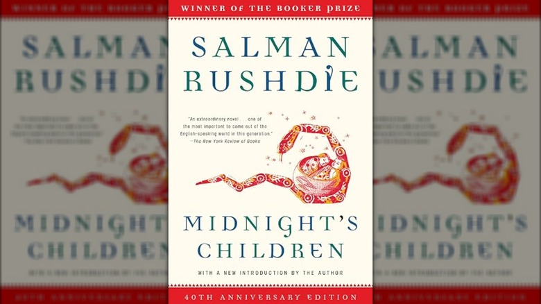 The cover of Midnight's Children