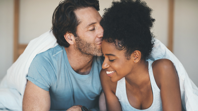 couple in bed