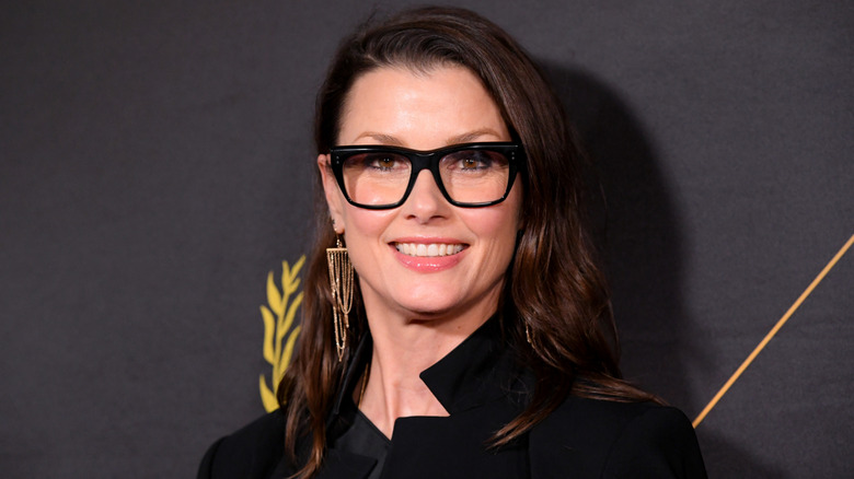 Bridget Moynahan smiles on the red carpet in 2023
