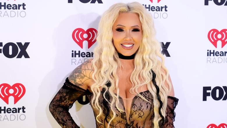 Bunnie Xo smiles on the red carpet in 2024