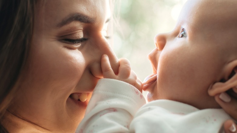 Mother and infant