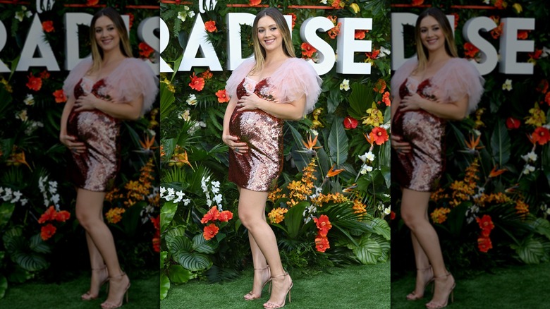 Billie Lourd at the premiere of Ticket to Paradise
