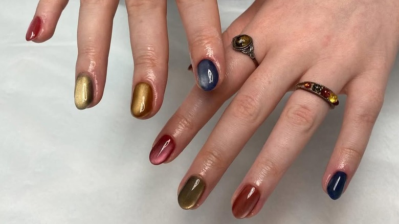 Cat Eye Nail Mix and Match