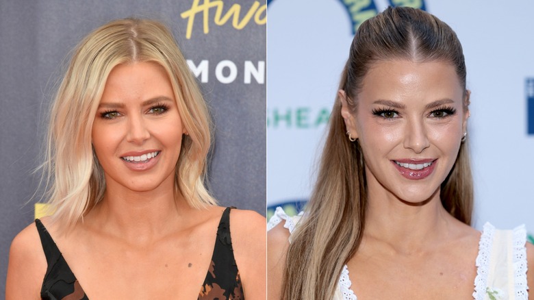 Ariana Madix with a blonde bob and later with longer hair