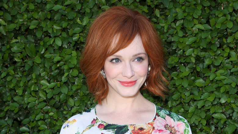 Christina Hendricks smiling