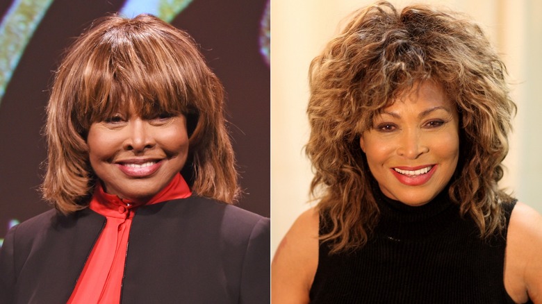 Tina Turner smiling