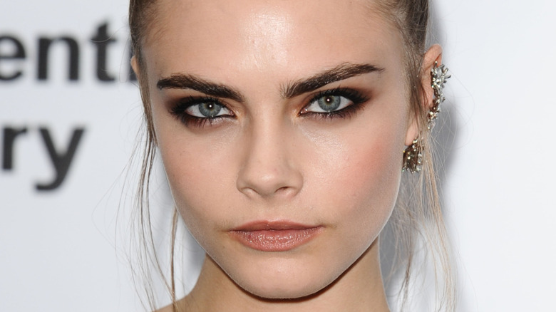 Cara Delevigne close up