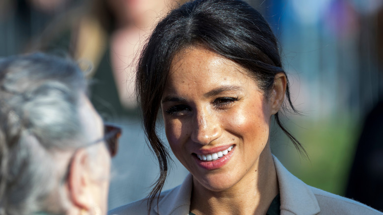 Meghan Markle close up