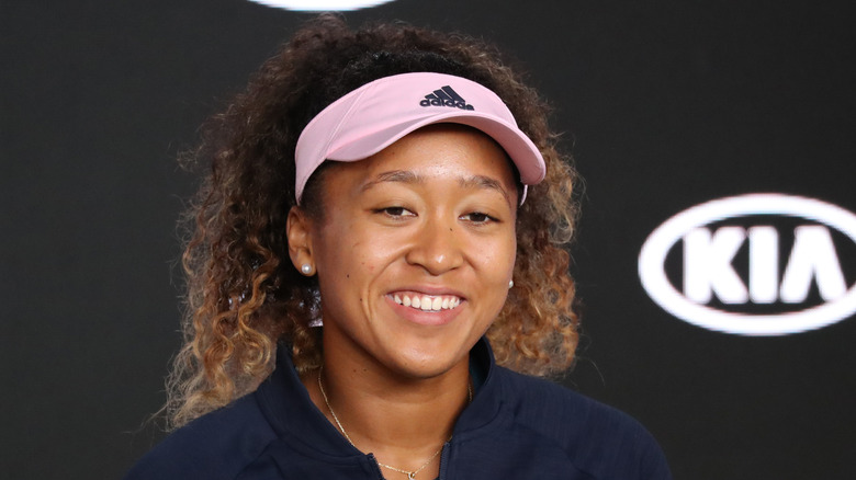 Naomi Osaka close up