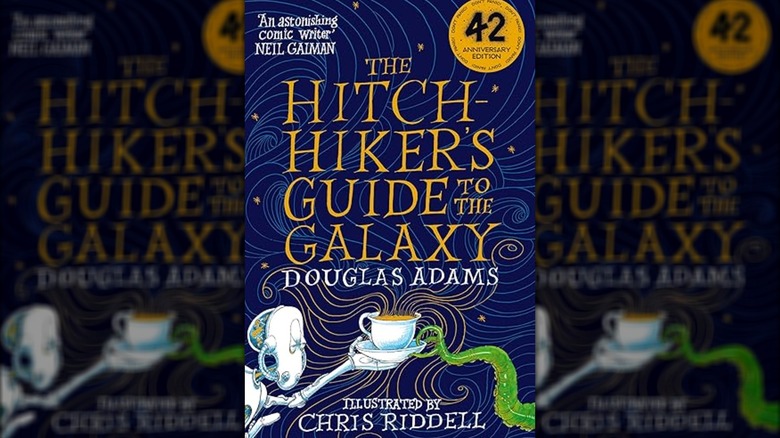 The cover of The Hitchhiker's Guide to the Galaxy
