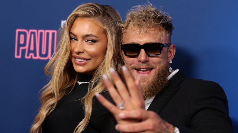 Jake Paul and Jutta Leerdam at an event