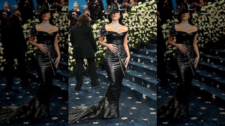 Kim Kardashian at the 2025 Met Gala