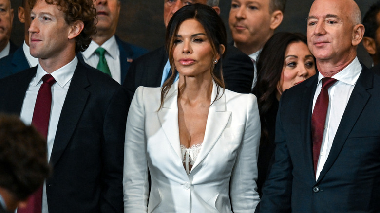 Lauren Sanchez at Trump's inauguration January 2025