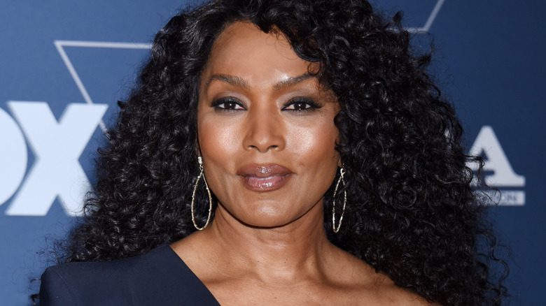 Angela Bassett on a red carpet