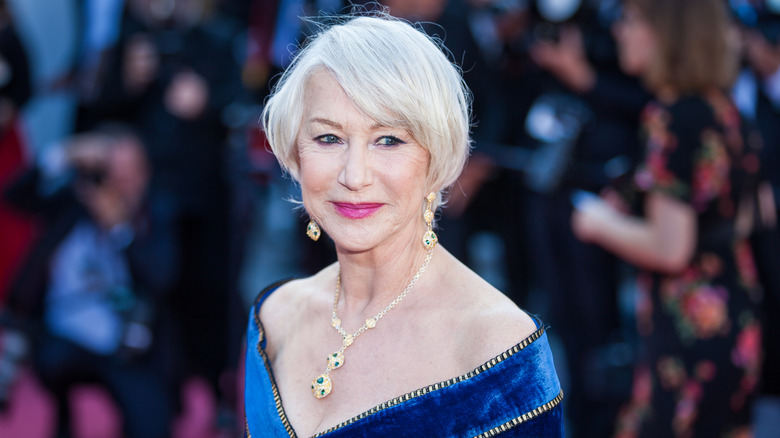 Helen Mirren on the red carpet