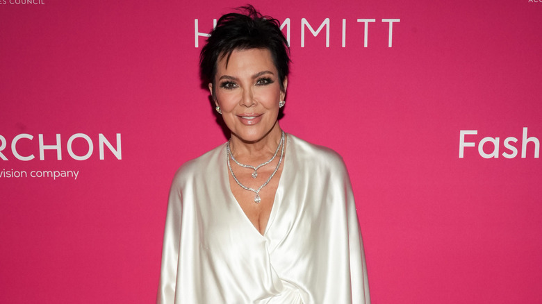Kris Jenner on a red carpet