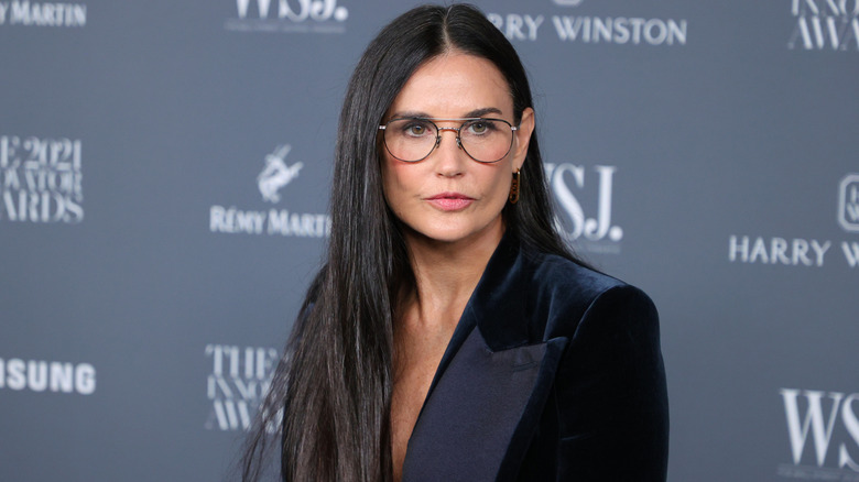 Demi Moore on the red carpet