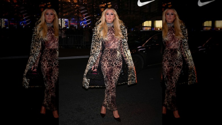 Paris Hilton at the SKIMS launch