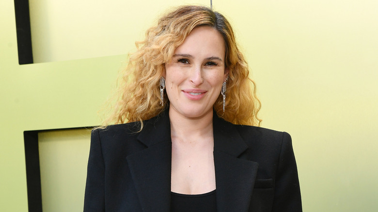 Rumor Willis smiling for photo