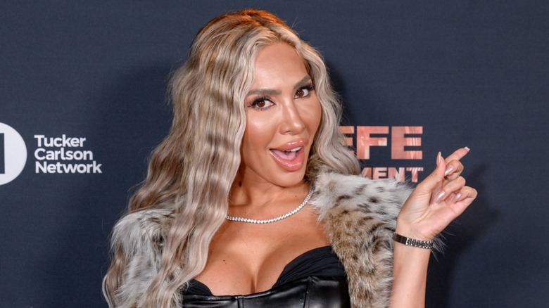 Farrah Abraham on the red carpet