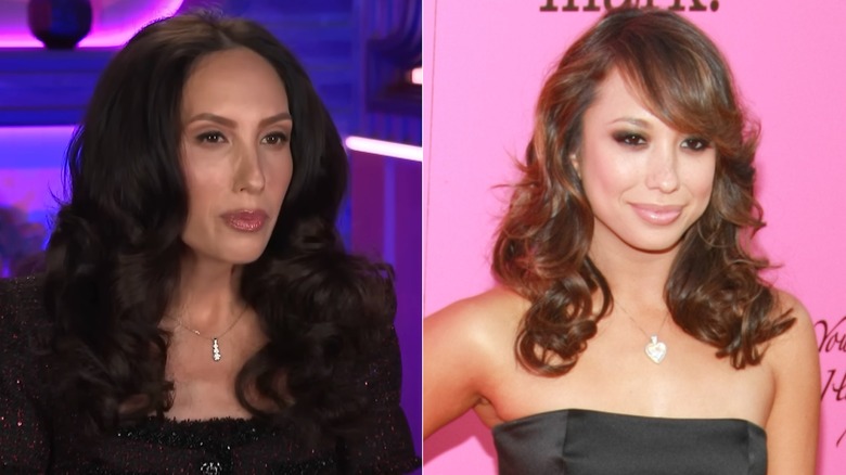 Cheryl Burke in 2025 and 2010, side by side photos