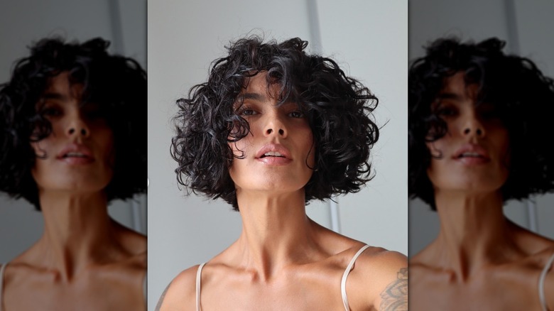 curly bob