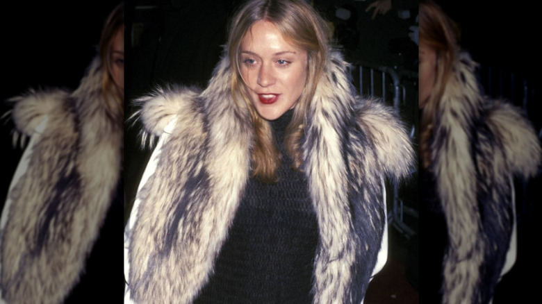 Close-up of Chloë Sevigny at a 1998 event