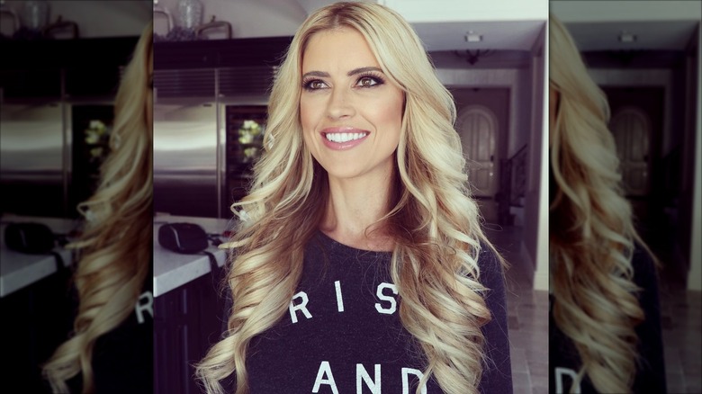 Christina Haack posing for a photo in 2017