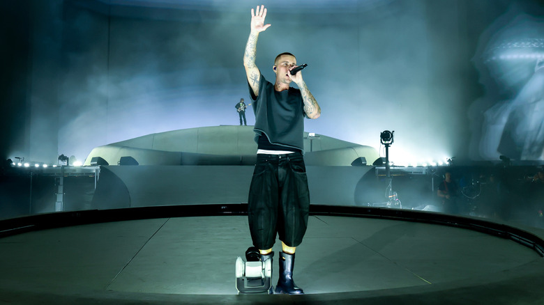 Justin Bieber performing at Coachella 2026