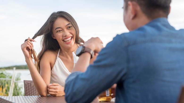 Couple on a date