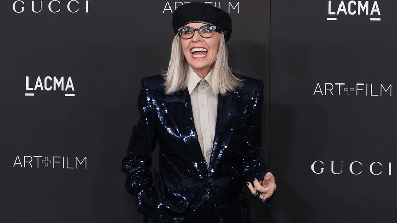 Diane Keaton smiling