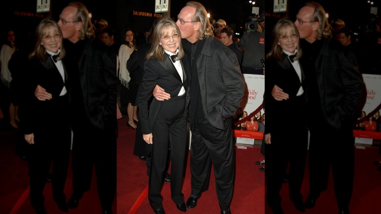 Diane Keaton in a tux at The Family Stone premiere