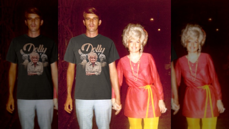Instagram photo of Dolly Parton and Carl Dean