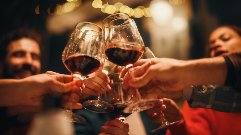 Red wine cheers