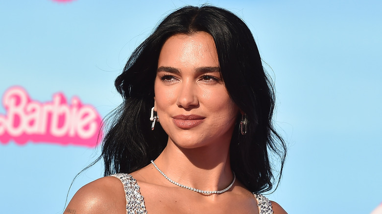Dua Lipa on the red carpet