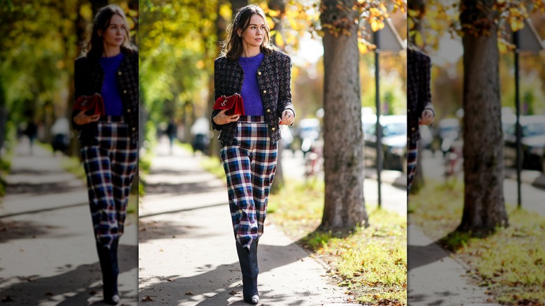 Plaid pants 