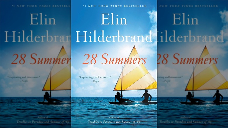 The front cover of the Elin Hilderbrand book "28 Summers"