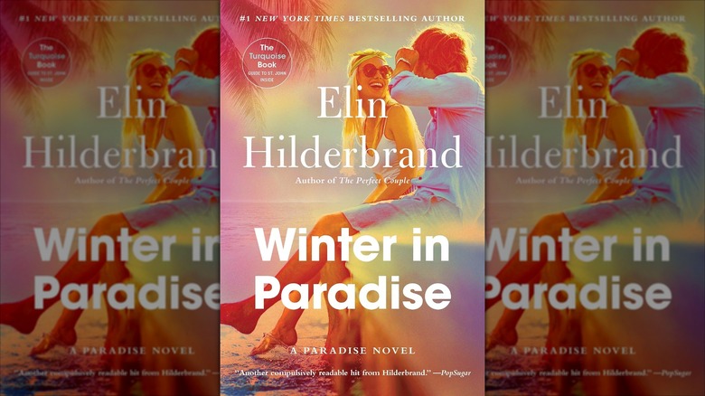 The front cover of the book "Winter In Paradise" by Elin Hilderbrand