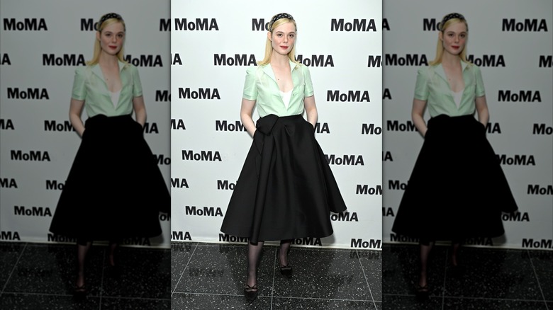 Elle Fanning on the red carpet