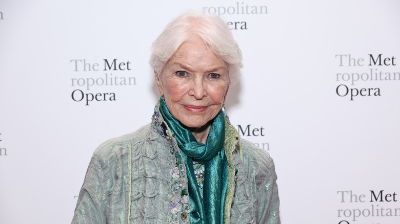 Ellen Burstyn smiles on the red carpet in 2023