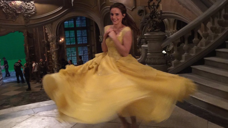Emma Watson as Belle in Beauty and the Beast
