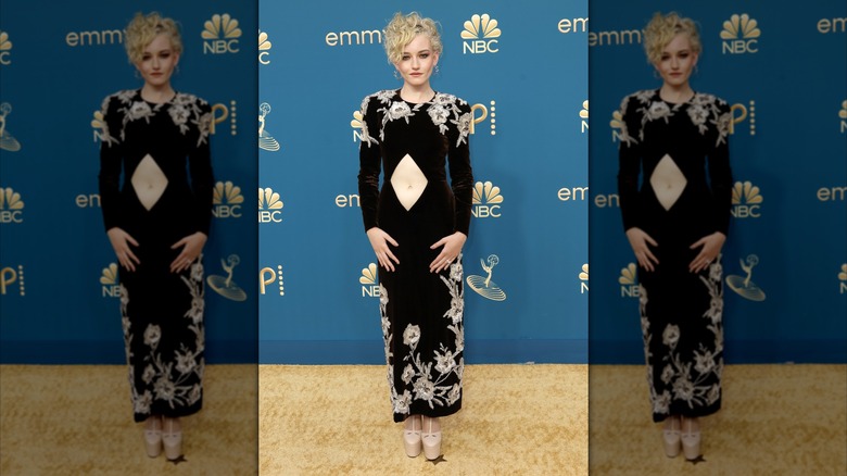 Julia Garner attends the 74th Primetime Emmys at Microsoft Theater on September 12, 2022 in Los Angeles