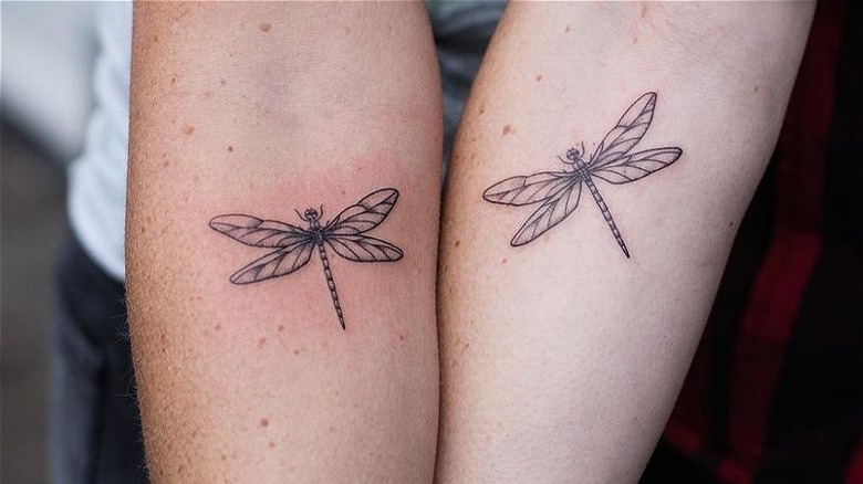Dragonfly tattoos