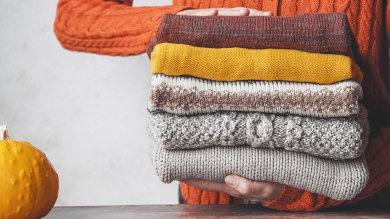 Knit layers