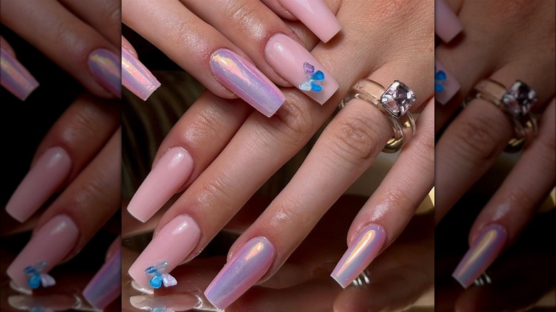 Fairycore nails