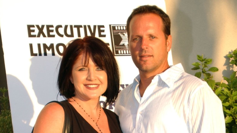Tina Yothers Kaiser smiling for a photo alongside her husband Robert Kaiser