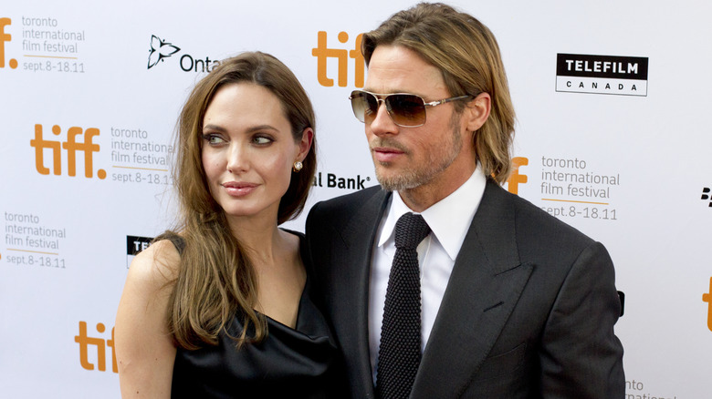 Angelina Jolie and Brad Pitt at TIFF 2011